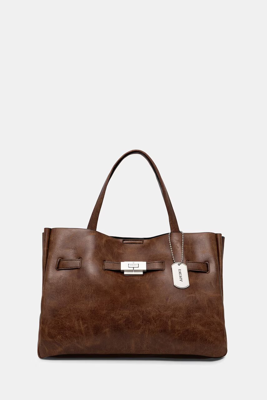DKNY geantă shopper pentru femei cu imitație de piele BRYAR