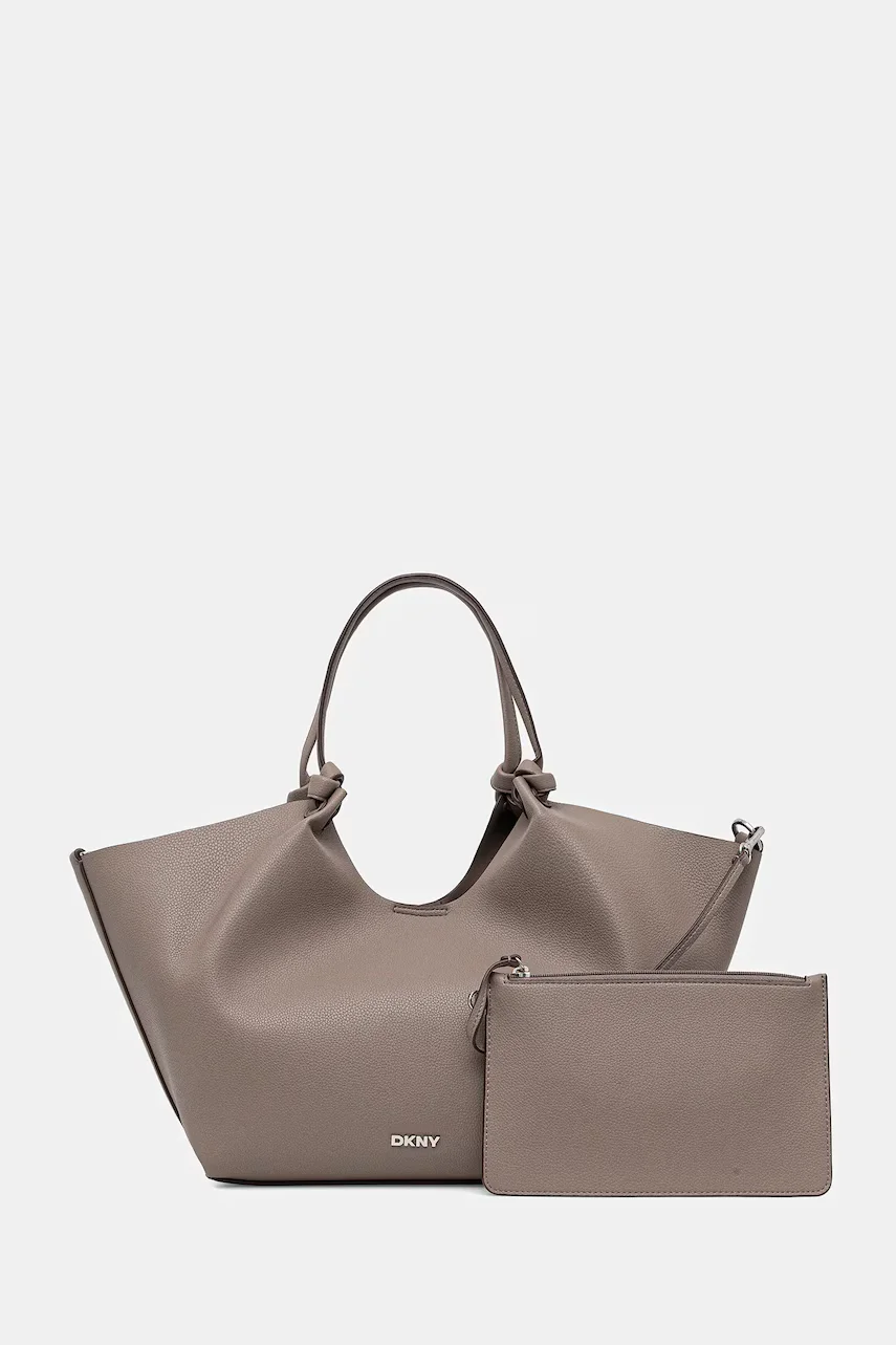 DKNY geantă shopper pentru femei cu imitație de piele PAULA