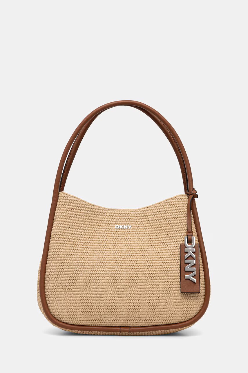 DKNY geantă tote pentru femei împletită