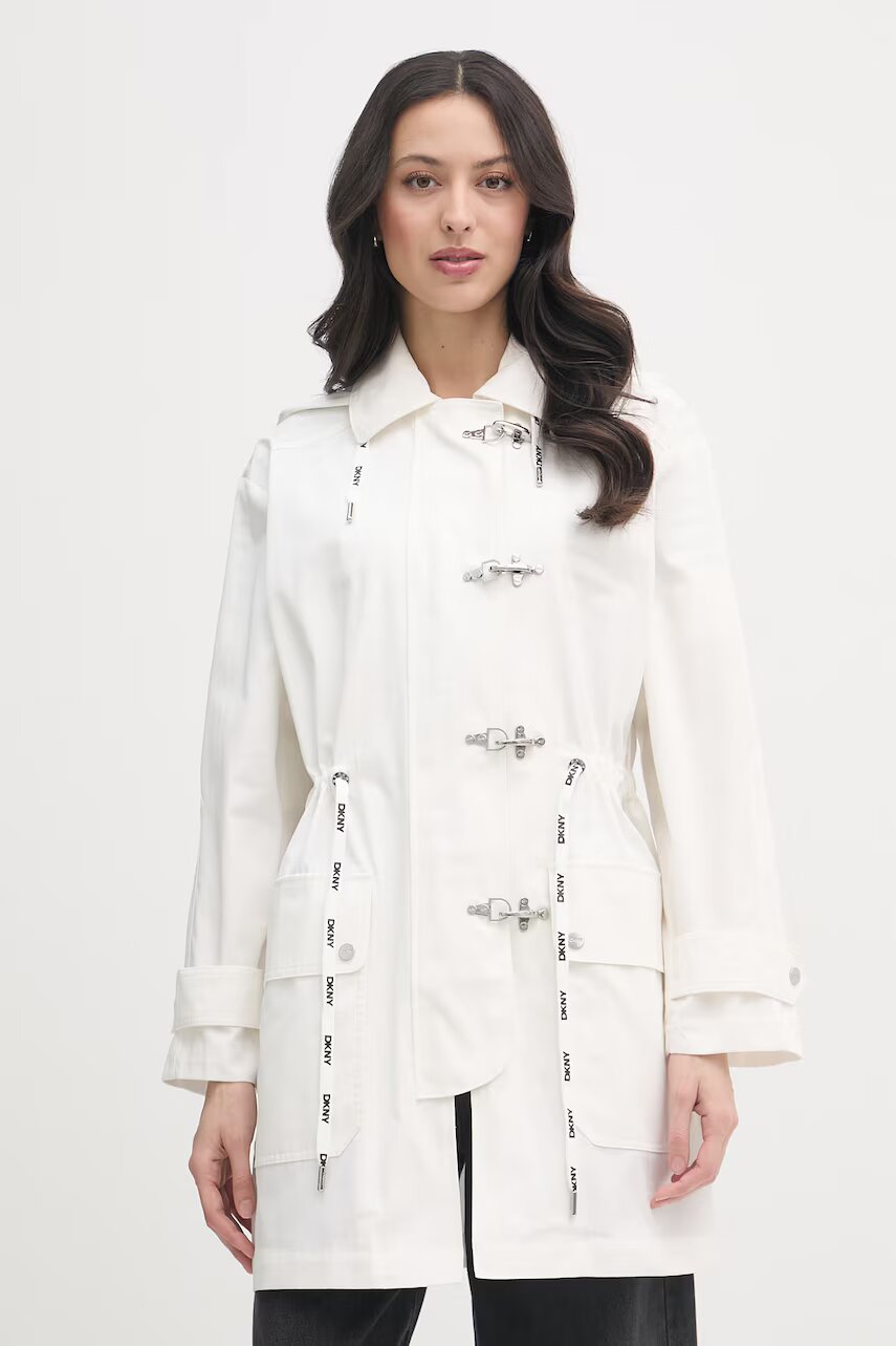 DKNY jachetă pentru femei din bumbac