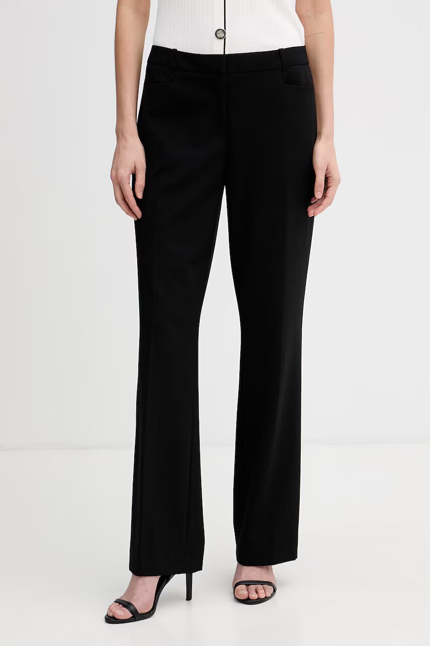 DKNY pantaloni straight pentru femei