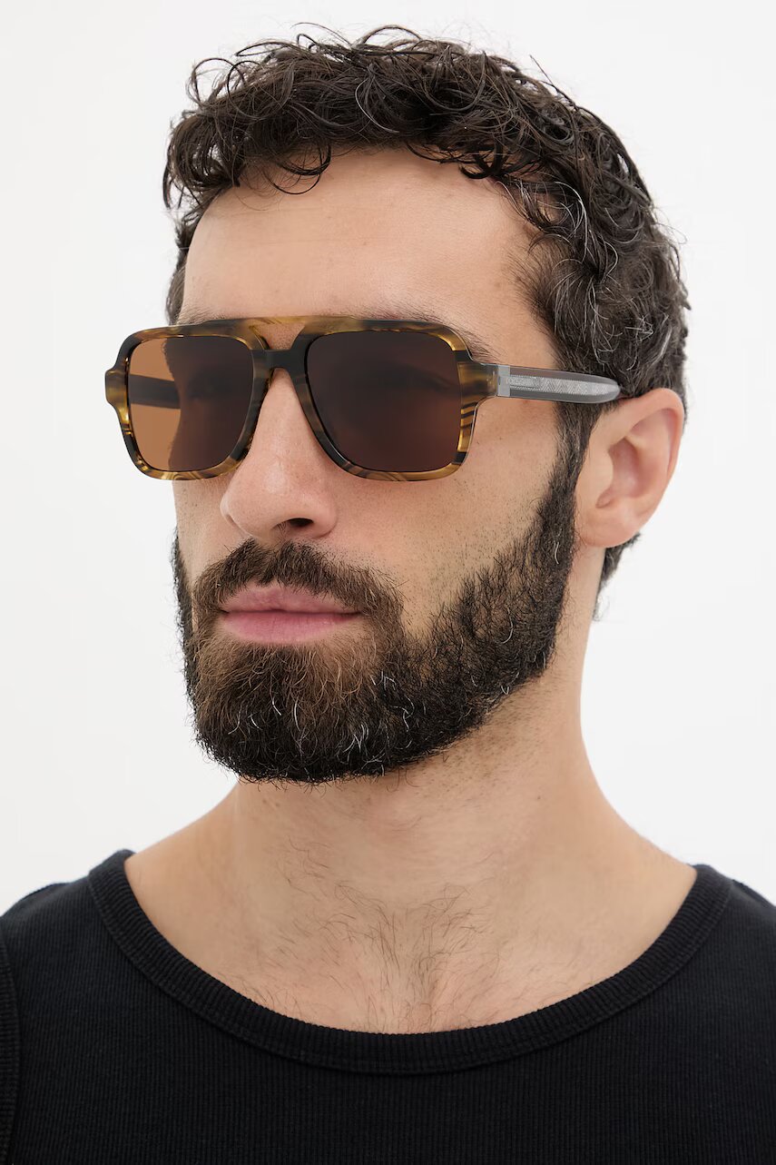Dolce & Gabbana ochelari de soare aviator pentru bărbați