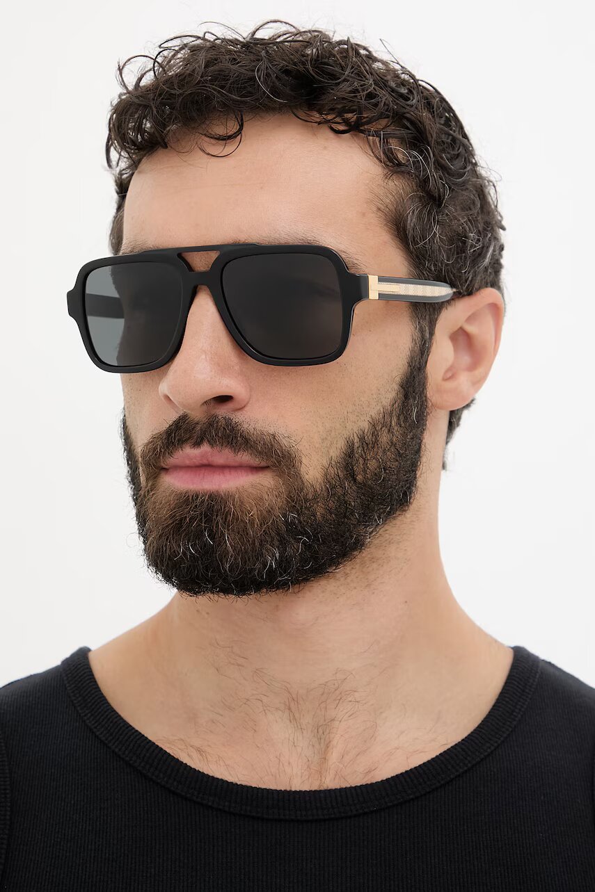 Dolce & Gabbana ochelari de soare aviator pentru bărbați