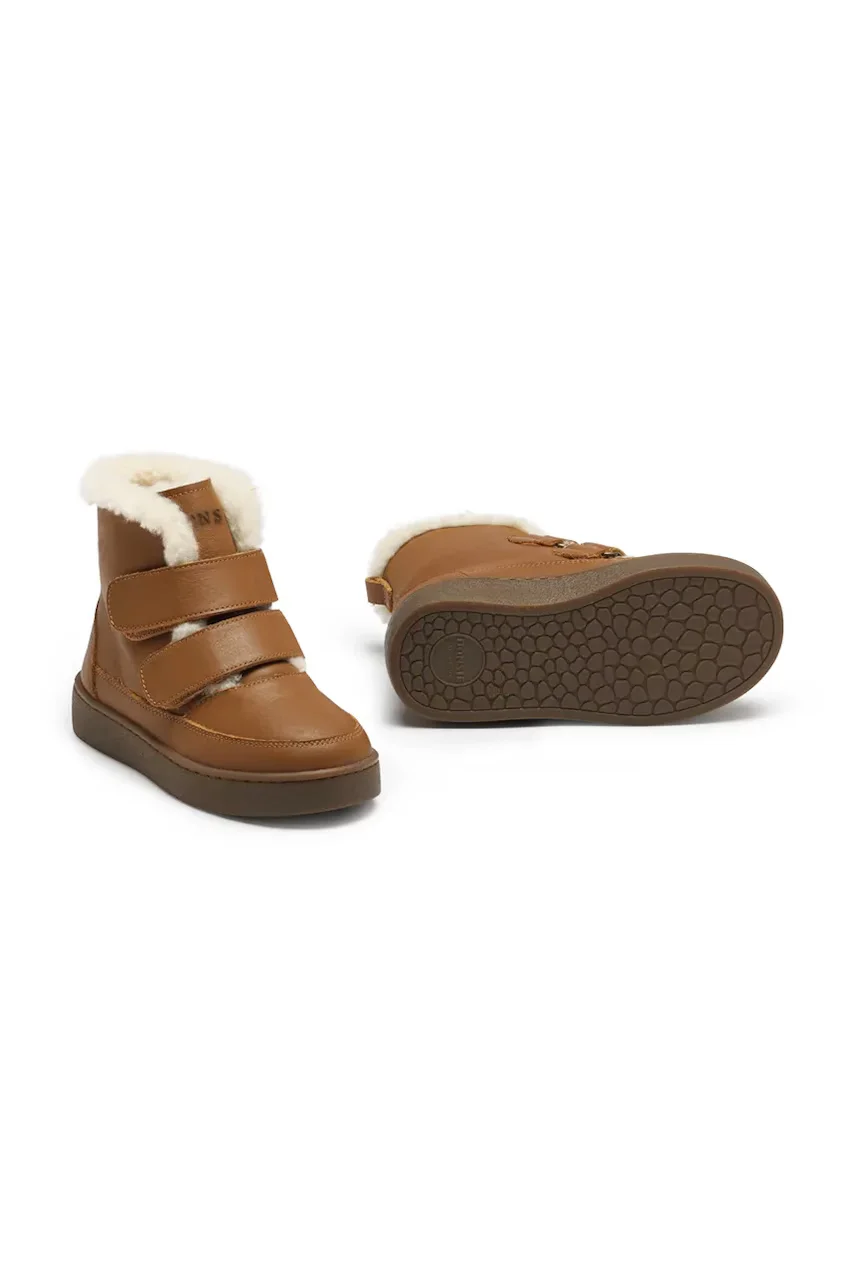 Donsje cizme de iarnă pentru copii din piele întoarsă Clenn Boots