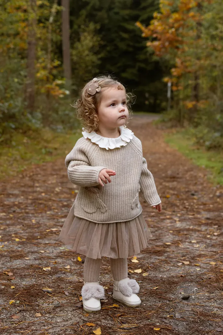 Donsje pulover pentru copii din lână Pawien Merino Wool Sweater