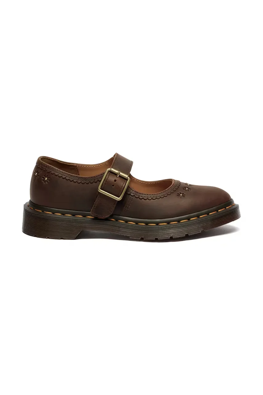 Dr. Martens balerini piele Mary Jane Flower