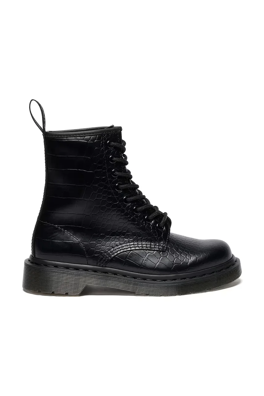 Dr. Martens botine pentru femei din piele 1460 Croco