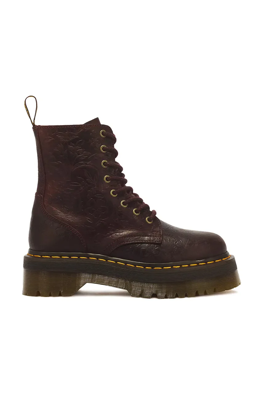 Dr. Martens botine pentru femei din piele Jadon Emboss Floral