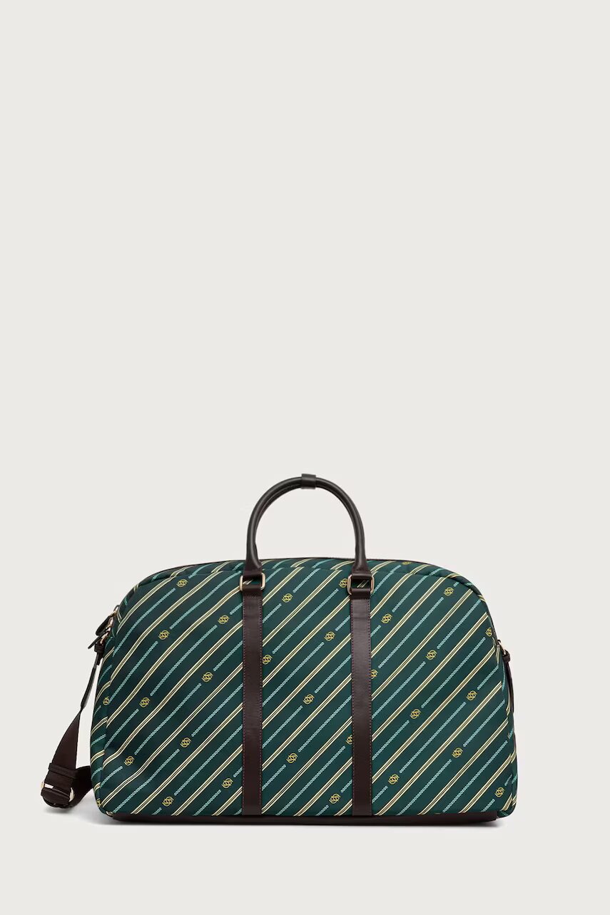 Drôle de Monsieur geantă pentru bărbați Weekender Monogramme