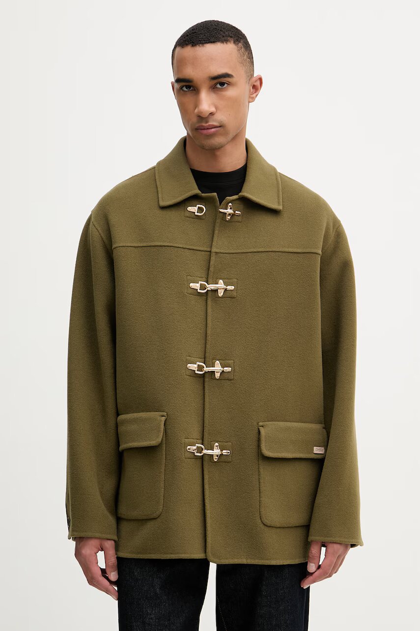 Drôle de Monsieur haină cu lână La Veste Caban