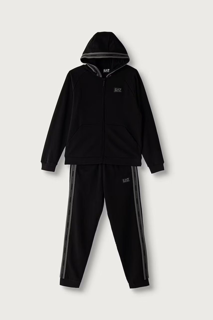 EA7 Emporio Armani compleu de trening pentru copii cu bumbac