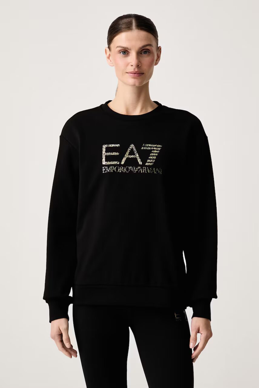 EA7 Emporio Armani hanorac pentru femei cu bumbac