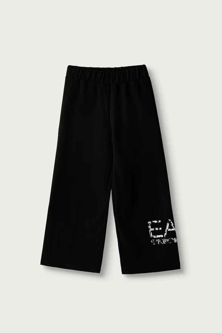 EA7 Emporio Armani pantaloni de trening pentru copii din bumbac cu elastan