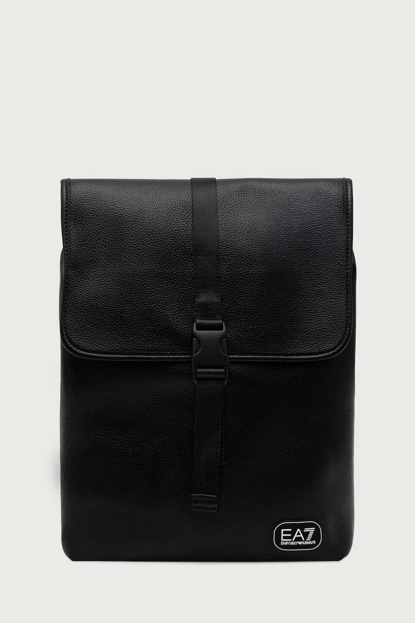 EA7 Emporio Armani rucsac cu imitație de piele