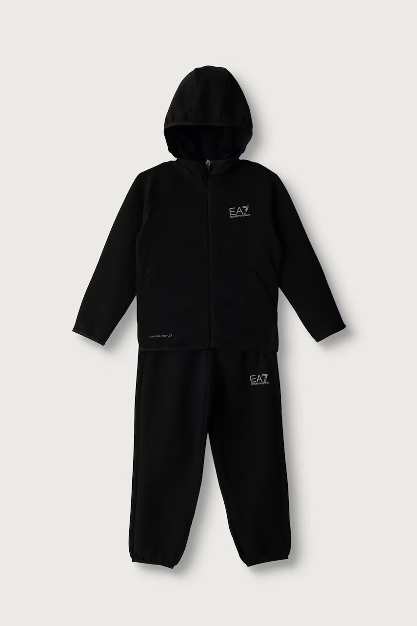 EA7 Emporio Armani set de trening pentru copii cu bumbac