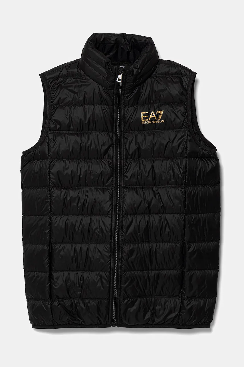 EA7 Emporio Armani vestă de puf pentru copii