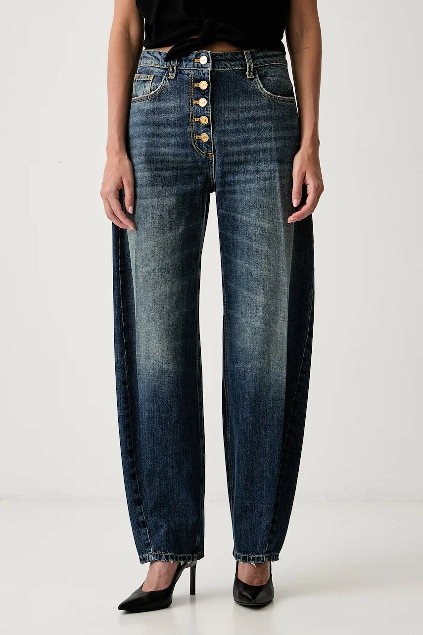 Elisabetta Franchi blugi relaxed fit pentru femei