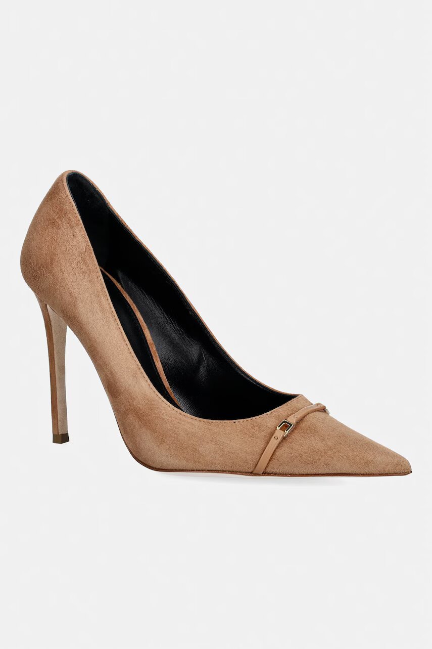 Elisabetta Franchi pantofi cu toc stiletto din piele întoarsă