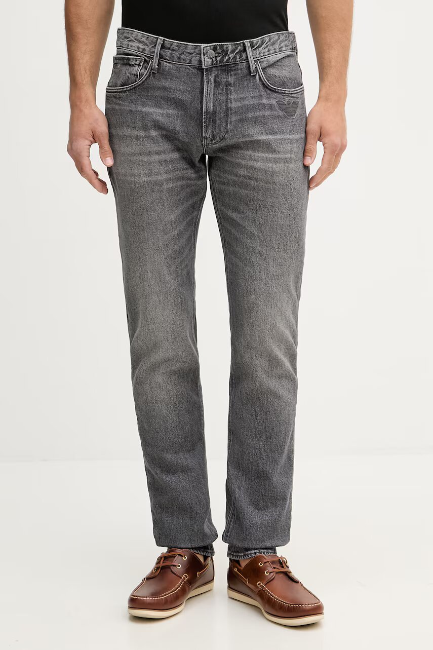 Emporio Armani blugi slim fit pentru bărbați