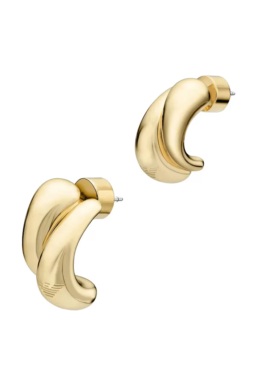 Emporio Armani cercei pentru femei din alamă Iconic Trend