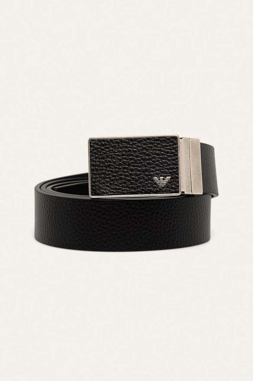 Emporio Armani curea reversibilă pentru bărbați din piele
