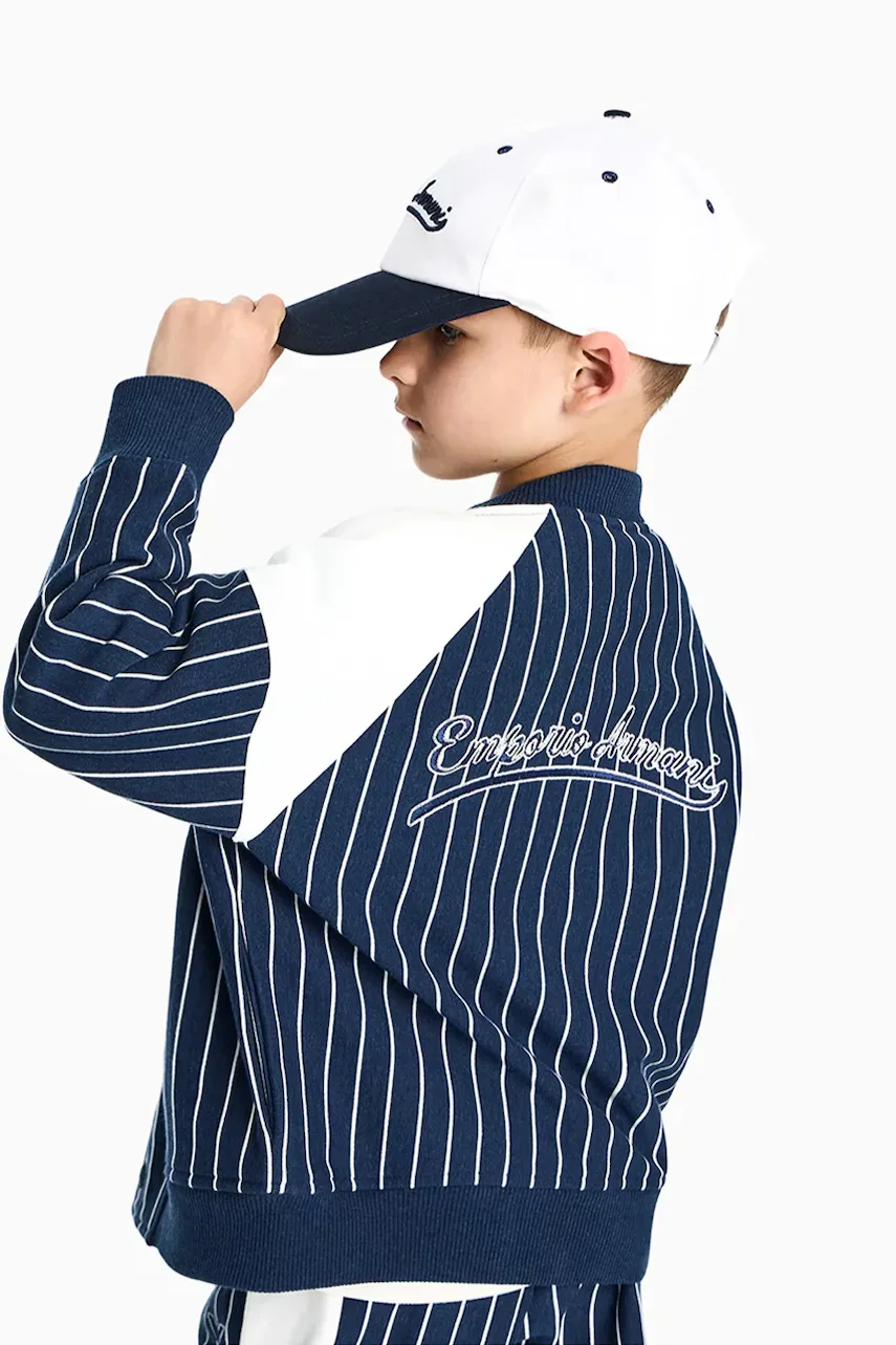 Emporio Armani hanorac de bumbac pentru copii