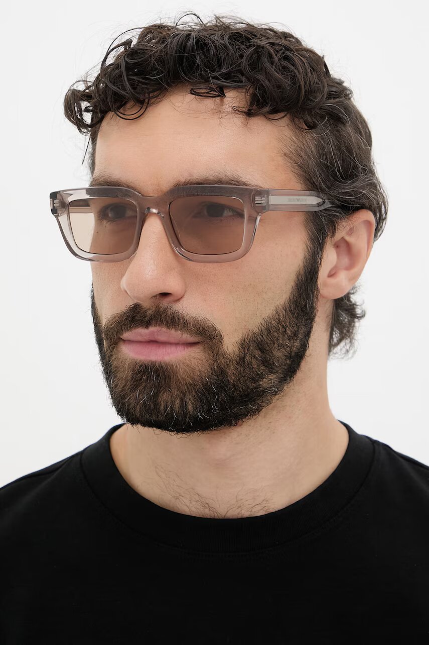 Emporio Armani ochelari de soare pătrați pentru bărbați