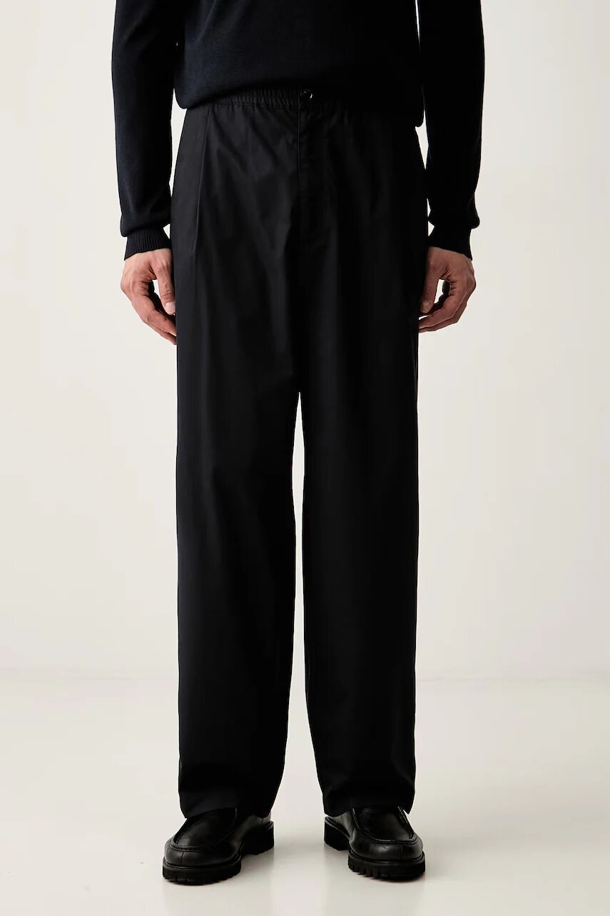 Emporio Armani pantaloni pentru bărbați din bumbac