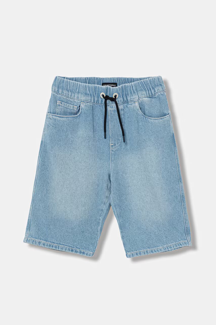 Emporio Armani pantaloni scurți din denim pentru copii