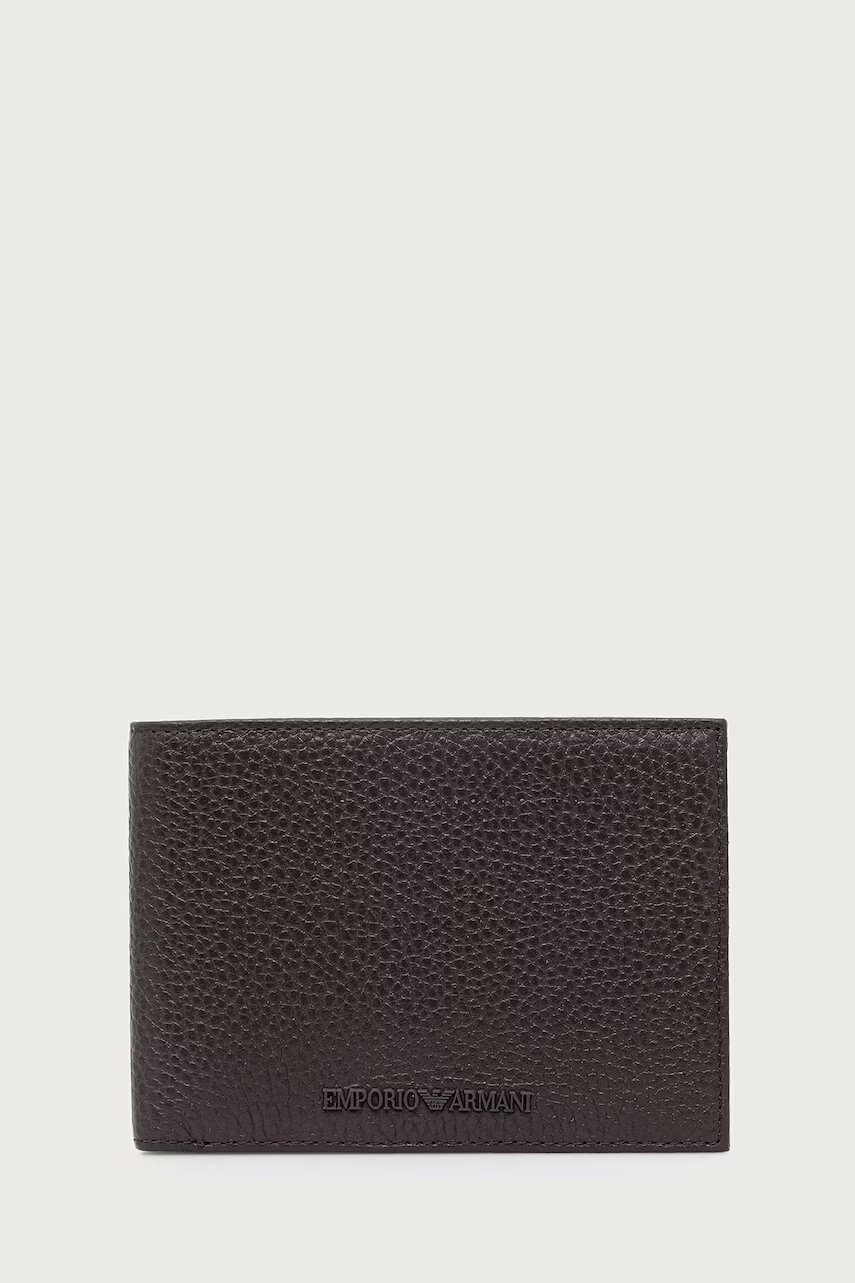 Emporio Armani portofel pentru bărbați din piele