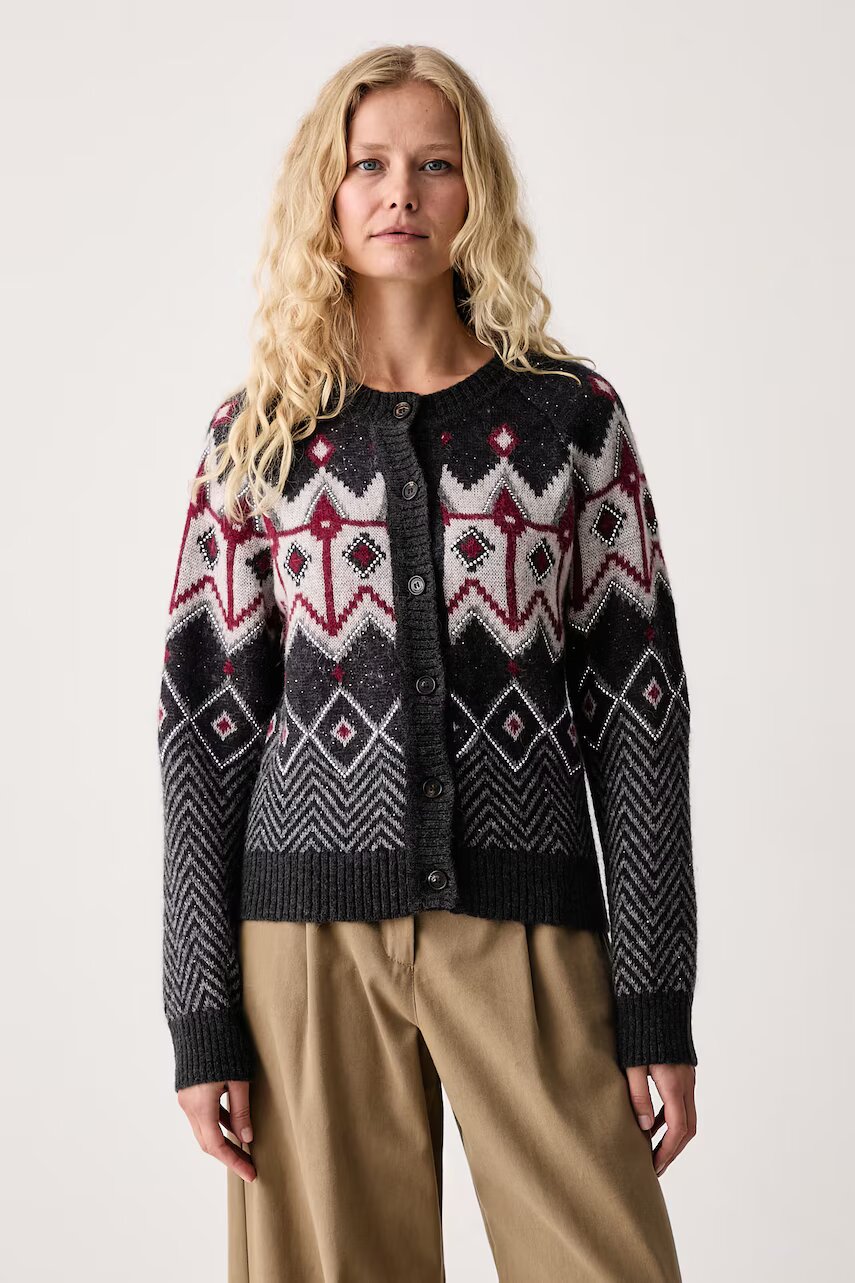 ERMANNO Firenze cardigan pentru femei cu lână