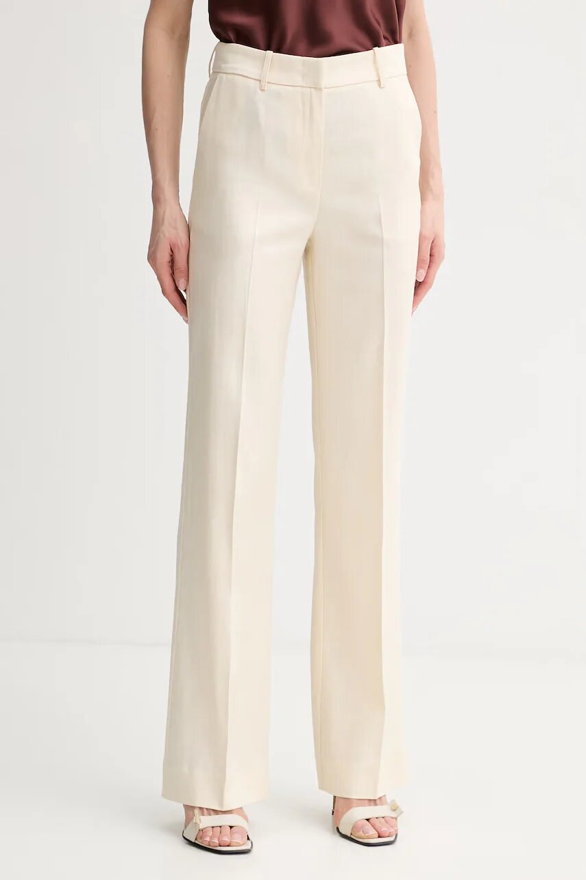 ERMANNO Firenze pantaloni de costum femei cu in