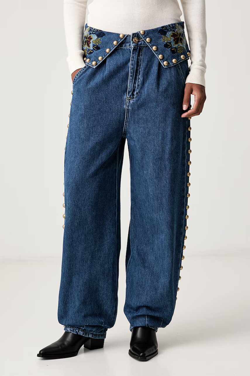 Farm Rio blugi relaxed fit pentru femei