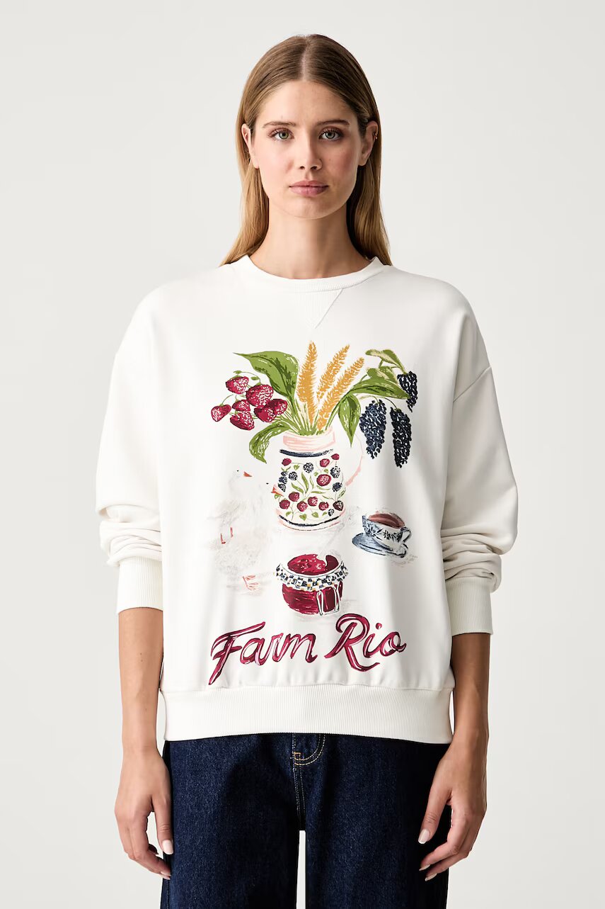 Farm Rio hanorac pentru femei cu bumbac