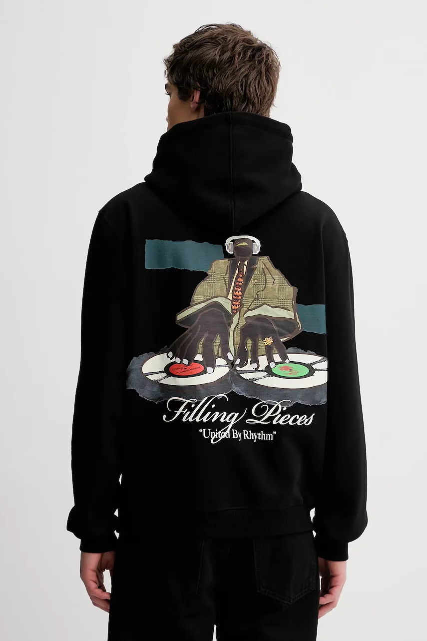 Filling Pieces hanorac de bumbac Hoodie DJ