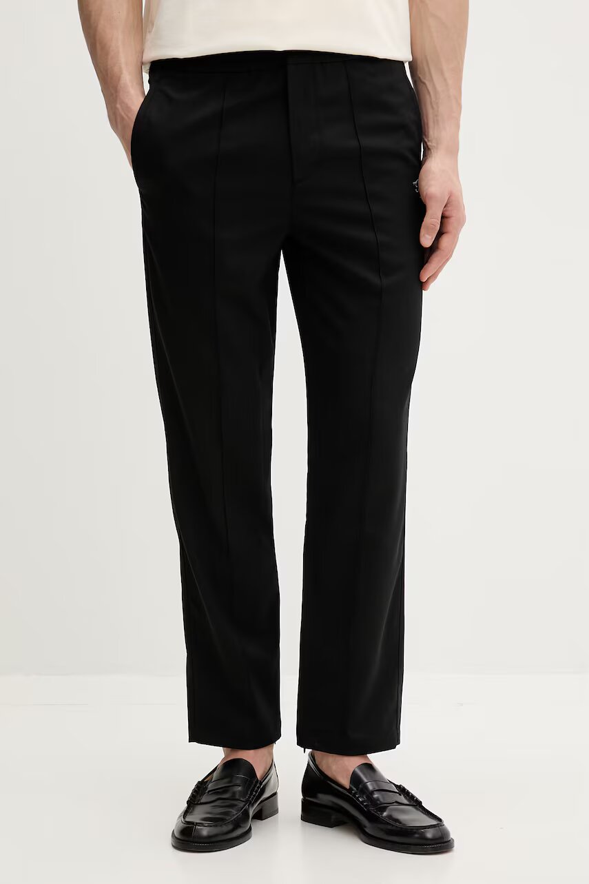 Filling Pieces pantaloni de lână Coach Twill Wool