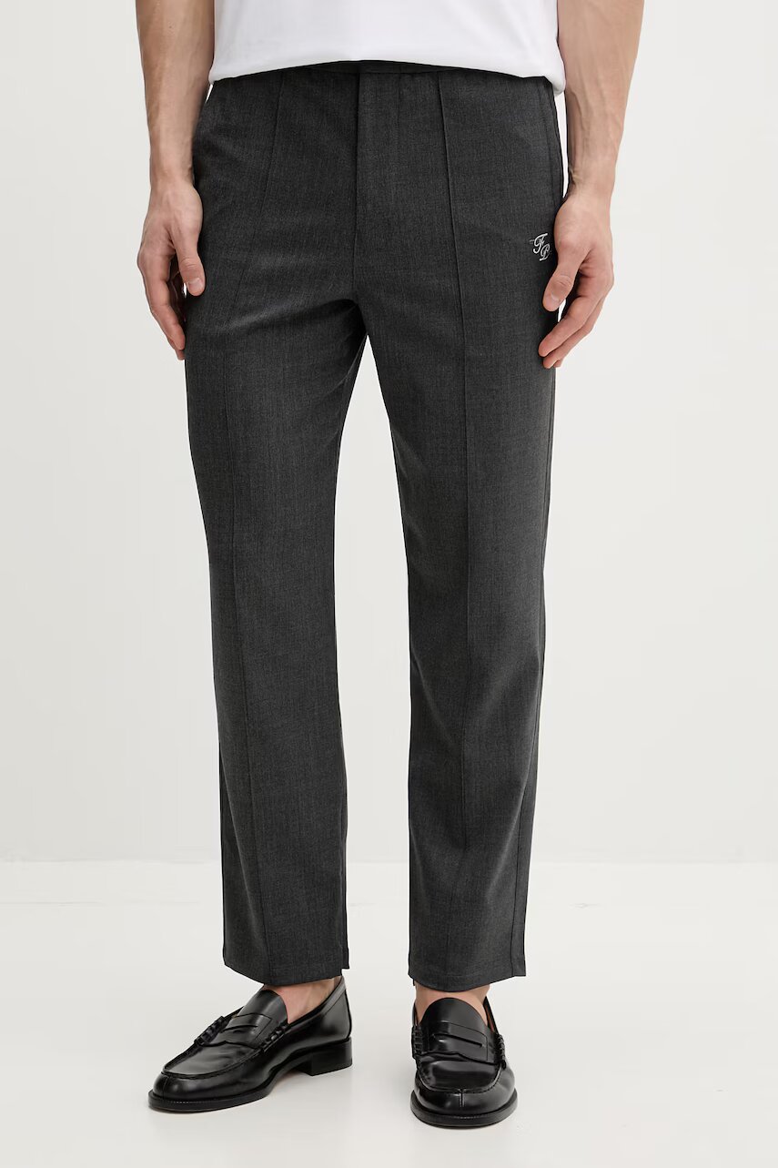 Filling Pieces pantaloni de lână Coach Twill Wool