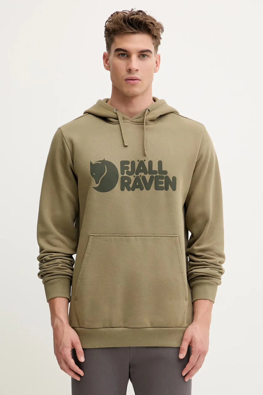 FjallRaven hanorac de bumbac Logo Hoodie