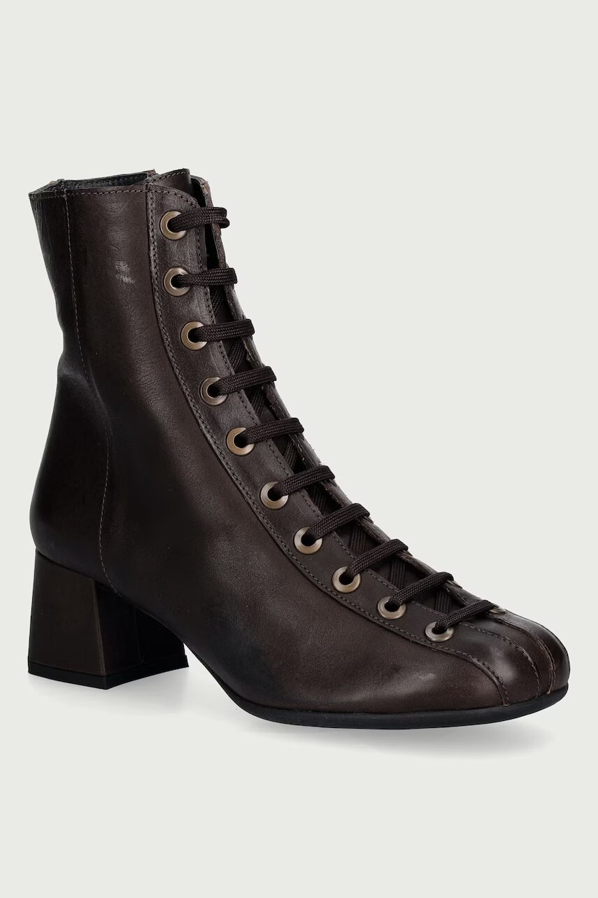 Fly London botine pentru femei din piele PERK559FLY