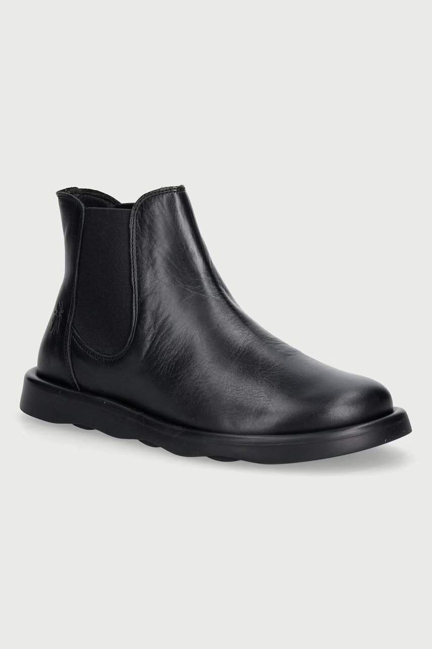 Fly London ghete scurte pentru femei din piele TICH099FLY