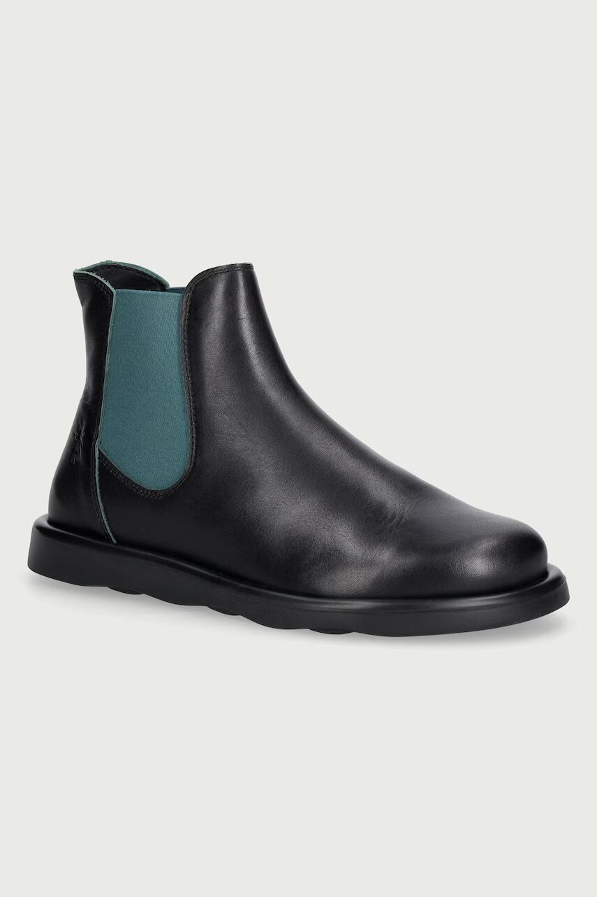 Fly London ghete scurte pentru femei din piele TICH099FLY
