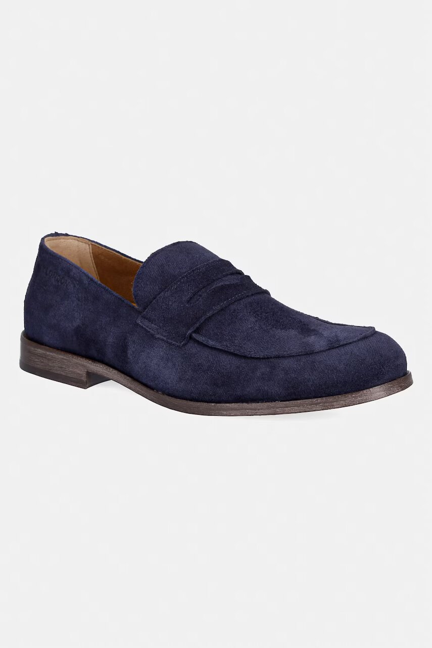 Fly London mocasini pentru bărbați din piele întoarsă CHUV073FLY