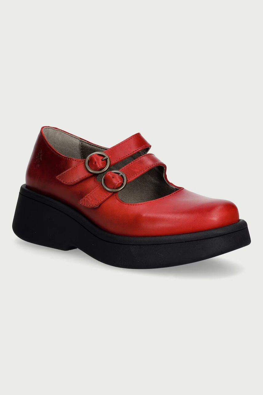 Fly London pantofi pentru femei din piele MILY532FLY