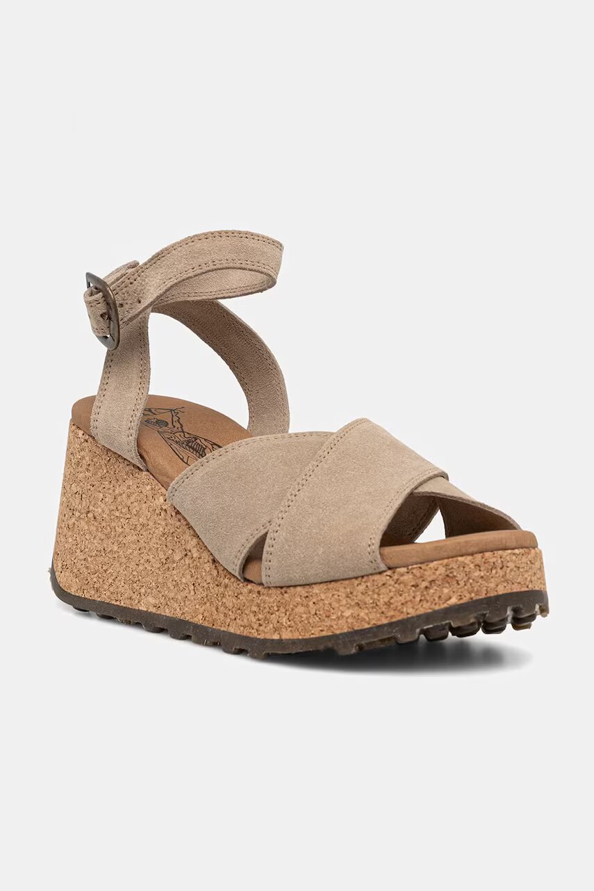 Fly London sandale piele întoarsă DONY440FLY