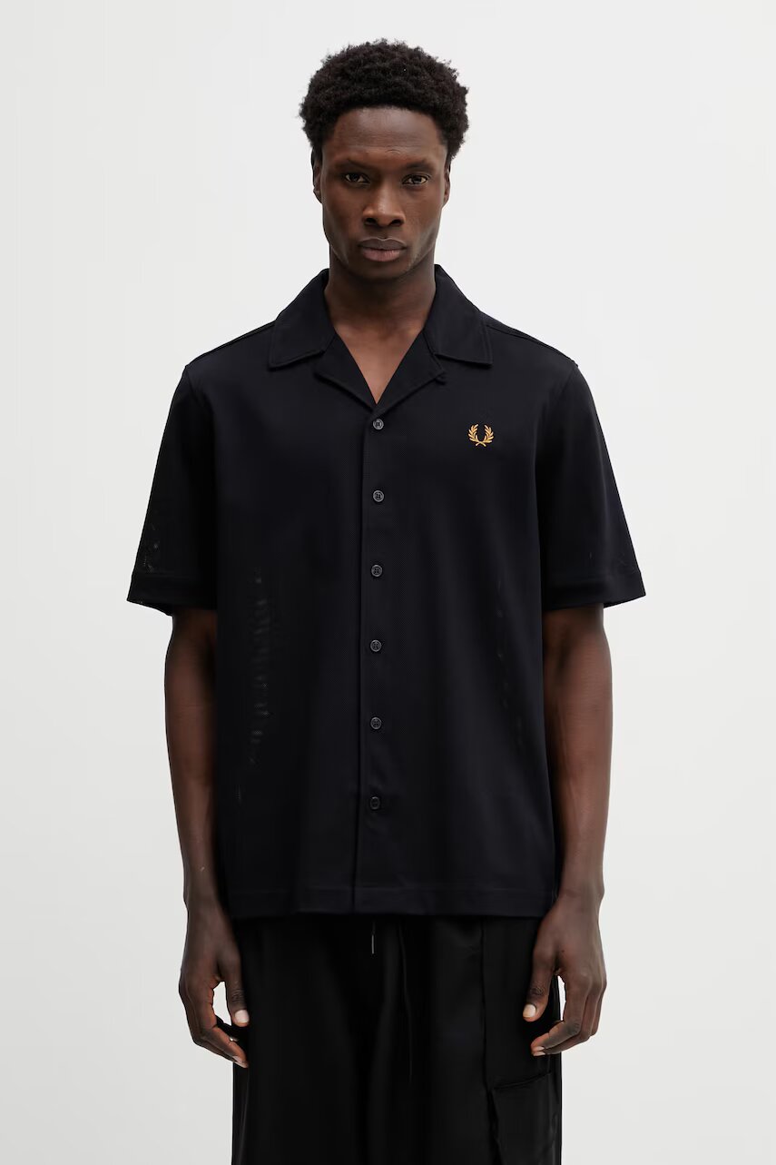 Fred Perry cămașă pentru bărbați din bumbac