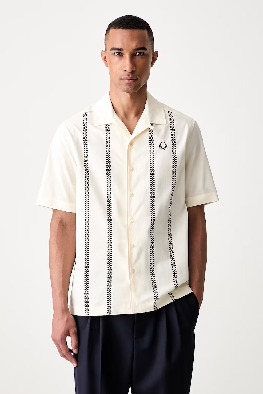 Fred Perry cămașă pentru bărbați din bumbac