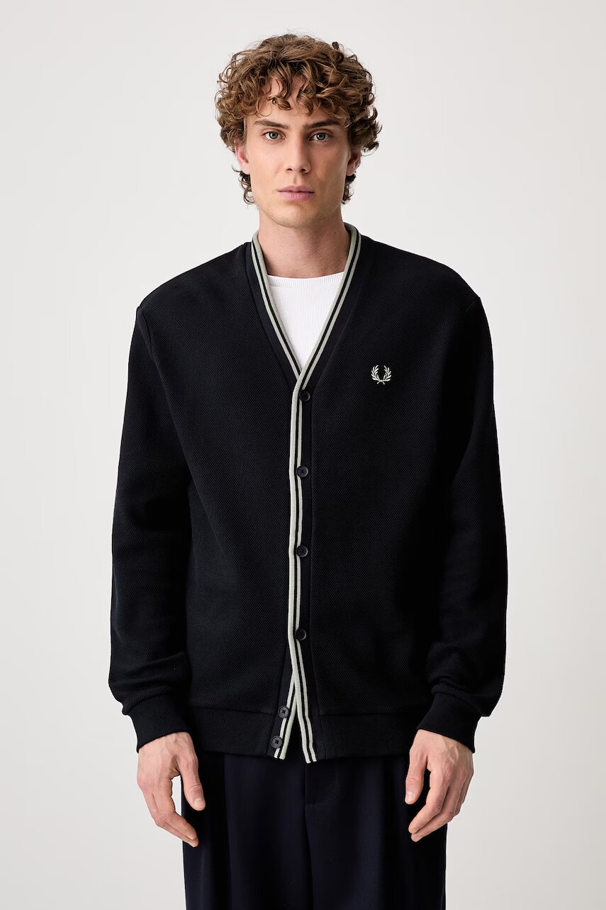 Fred Perry cardigan bărbătesc din bumbac
