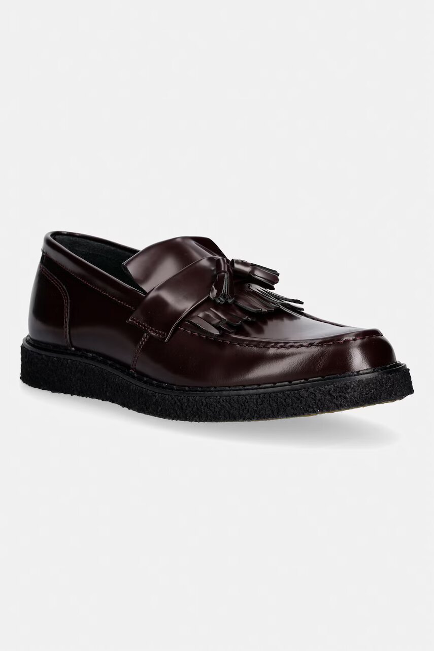 Fred Perry loafers slip-on pentru bărbați din piele