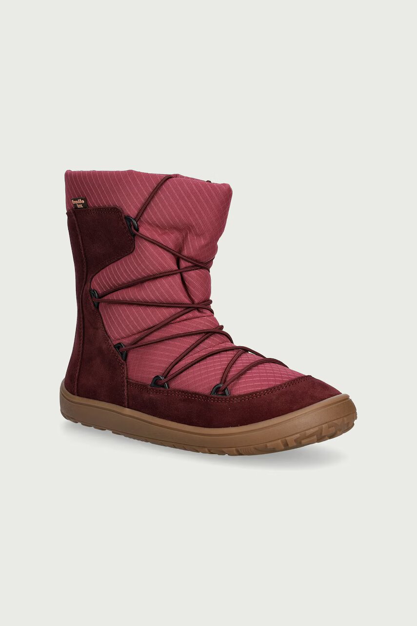 Froddo cizme de zăpadă pentru copii BAREFOOT TEX TRACK WOOL