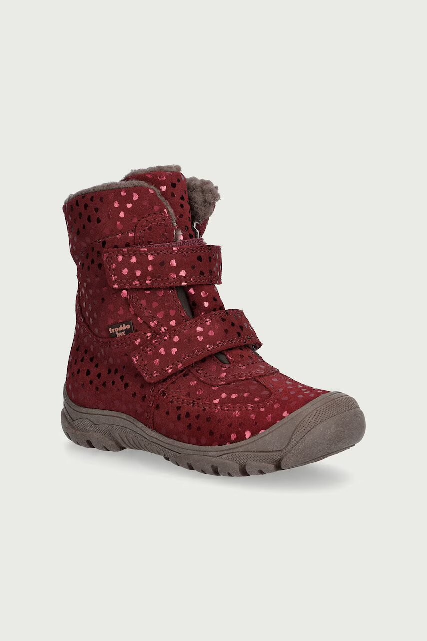 Froddo încălțăminte de iarnă pentru copii din piele LINZ WOOL TEX HIGH